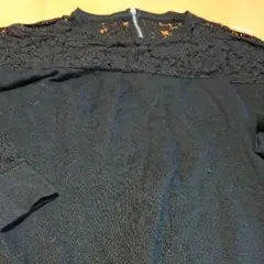 ニットとボーダータイトスカートセット