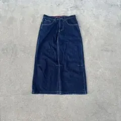 90s USA製 garment stage 極太 デニムパンツ ネイビー 濃紺 - メルカリ
