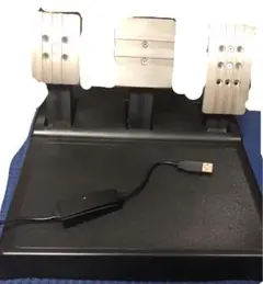 動作確認済　Thrustmaster T3PA-GT ペダルセット　変換プラグ付