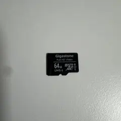 Gigastone 64GB MicroSDカード UHS-I