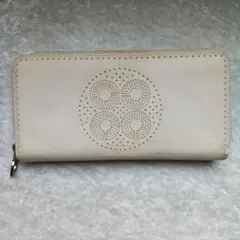COACH ホワイト長財布