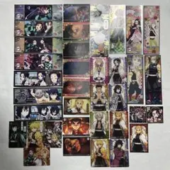 鬼滅の刃　シール　カード　まとめ売り