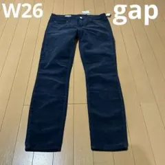 新品未使用ギャップGAP26インチコーデュロイパンツネイビー