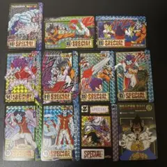 ドラゴンボール カードダス 海外製11枚セット ガス、孫悟空、フリーザ