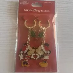 東京ディズニーリゾート クリスマス2025 ペアキーホルダー
