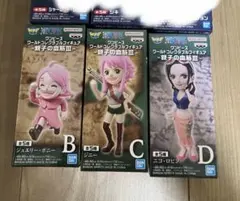 【新品未開封】ワンピース　ワーコレ　親子の血筋III 3種セットのサムネイル