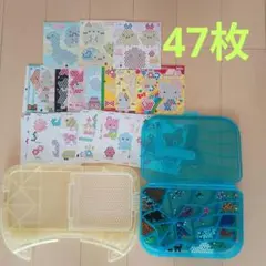 春休みセール　アクアビーズ すみっコぐらしサンリオ他　47枚セット