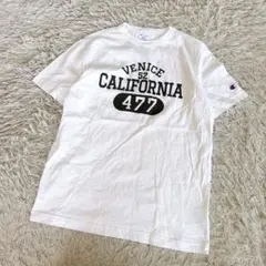 Champion チャンピオン Tシャツ カリフォルニア ロゴ ホワイト S