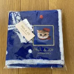 PAUL & JOE 猫デザイン タオルハンカチ