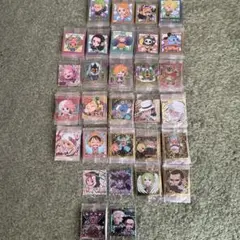 34種類 全157枚セット ワンピース シール ウエハース LOG.7, 8