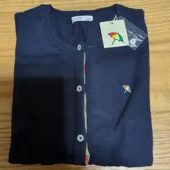 アーノルドパーマー（レナウン）ネイビー ボタン付きカーディガン Mサイズ　新品