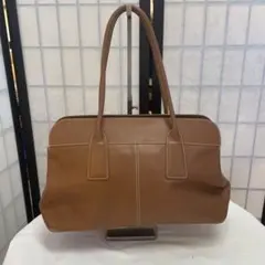 トッズ TOD’S レザー ショルダーバッグ ブラウンのサムネイル