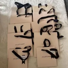 ジルシュツアート　デパコス紙袋　10枚セット