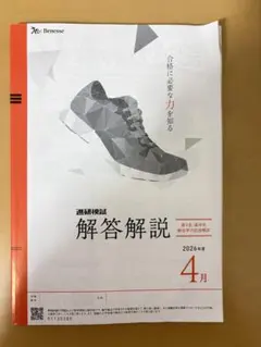 2026年度 4月 高3 総合学力記述模試 ベネッセ進研模試 【解答のみ】