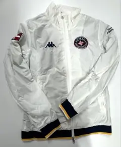 Kappa ホワイト ジップアップジャケット Lサイズ