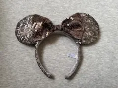 スパンコールミニー耳カチューシャ ディズニー