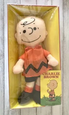 レア　チャーリーブラウン　ビンテージ　メディコム・トイ　2Dプラッシュクッション