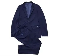 超貴重 adidas セットアップスーツ　ストライプ　オリジナルモデル ネイビー