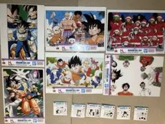 ドラゴンボール40th 1番くじ　H賞　クリアポスター&Ｉ賞　ステッカーセット