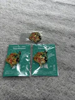 東京ディズニーランド ピンバッジ 3個セット【さらにお値下げしました】