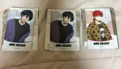 WIND BREAKER イラストカード 3枚セット