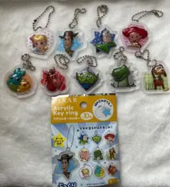 トイストーリー　ぷっくり　アクリルキーホルダー　9個セット