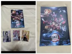 鬼滅の刃　映画パンフレット＆特典本 ＋キラキラカード