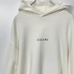 CULLNI ワンポイント　刺繍ロゴ　スウェット　パーカー　サイズ1のサムネイル