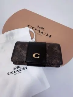 COACH ★大人気★ 6リング キーケース ホース アンド キャリッジ 新品