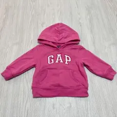 babyGap フード付きトレーナー パーカー 80 ピンク