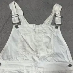 GU ジーユー サロペット ホワイト 白