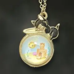 レア 完売 DISNEY ピノキオ フィガロ ネックレス ペンダントのサムネイル