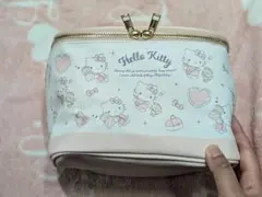 ハローキティ ミラー付きバニティバッグポーチ新品未使用