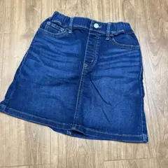 ⭐︎美品⭐︎お値下げ☆ユニクロ　デニムスカート　サイズ130