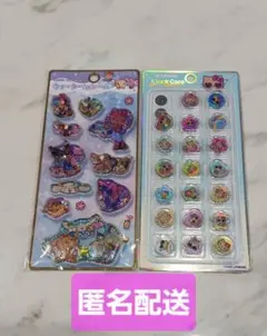 日焼けキティ　ウォーターシール　おはじきシール