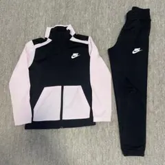Nike ジャージ上下セット 黒/ピンク　XS