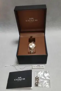 稼働品＋付属品】ENRICO COVERI メンズ腕時計 クォーツ シルバー 