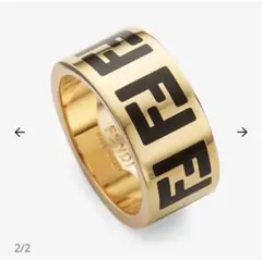 FENDI フォーエバー フェンディ リング ゴールドカラー　Mサイズのサムネイル