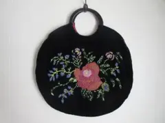 COCUE コキュ お花のビーズ刺繍のバッグのサムネイル