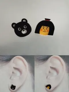 熊＆金太郎　ピアス