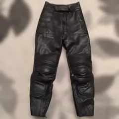 Leather レザーパンツ LL 本革 バイク用 ビンテージ カウレザー 牛革 