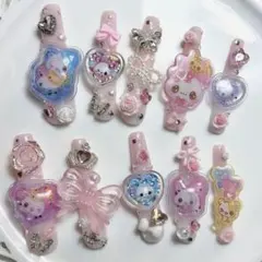 ボンボンドロップシール Y2K 平成女児 ふわふわラビちゃん ネイルチップ