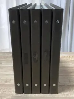 B5バインダー（無印良品） ＋ クリアポケット50枚【5冊セット】その5