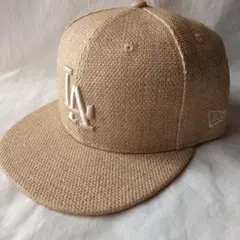 ドジャース キャップ ベージュ ニューエラ