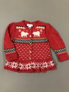 【美品】ポロラルフローレン　ノルディック柄　カーディガン