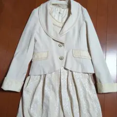 axes femme アクシーズファム 入学式 ワンピース ジャケット