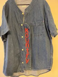KAPITAL KOUNTRY（キャピタル カントリー）デニムベースボールシャツのサムネイル