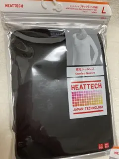【新品未開封】UNIQLO ヒートテックUネック 八分袖 黒 L