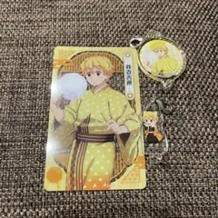 鬼滅の刃　特典　無限城編　ナムコ　ノベルティ　繋がるアクリルチャーム