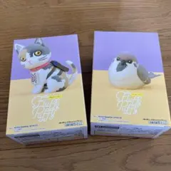 鬼滅の刃 Fluffy Puffy チュン太郎 茶々丸 2種セット